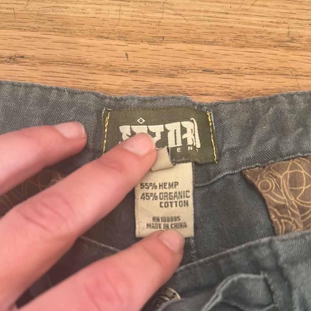 Gray Hemp Organic Cotton Pants